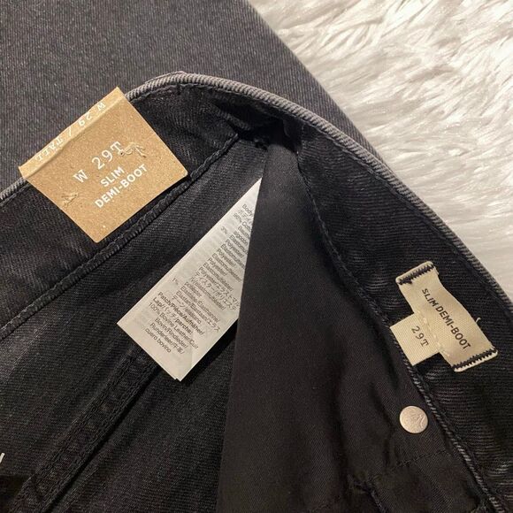 NEW Madewell Tall Slim Demi-Boot Jeans in Barnsbury Wash Size 29T - Picture 8 of 9